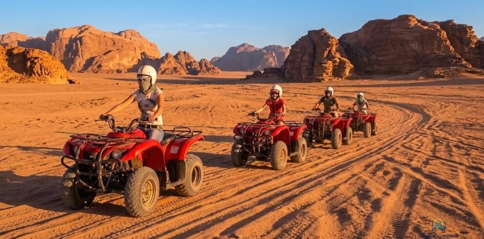Sharm Desert Quad Bike: Thrill 1st Adventure for 3 Hours!