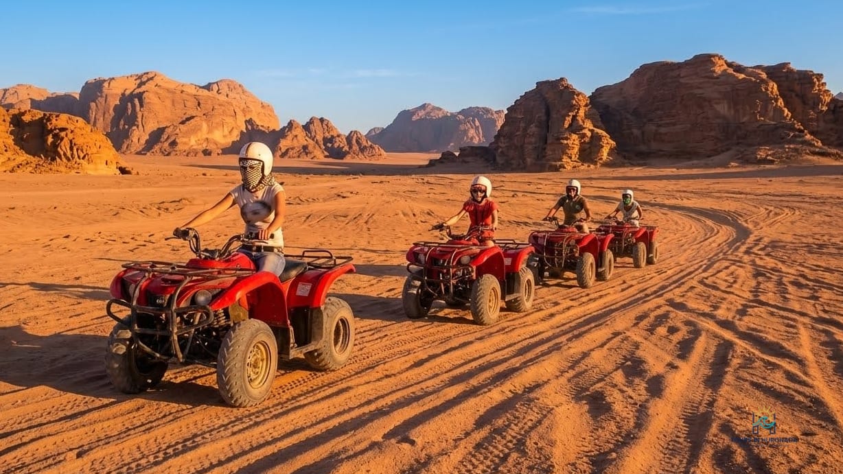 Sharm Desert Quad Bike: Thrill 1st Adventure for 3 Hours!